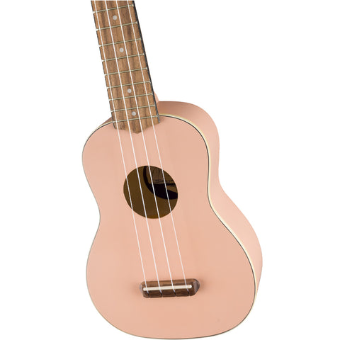 Ukulele Fender Venice Soprano Rosado