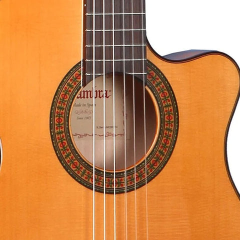 ELECTROACOUSTIC FLAMENCO GUITAR ALHAMBRA 3 F CT E1
