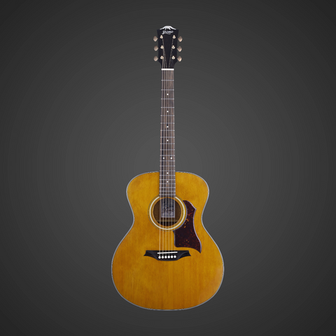 Guitarra Acustica Cuerda Metalica Bromo Ban2v Con Funda
