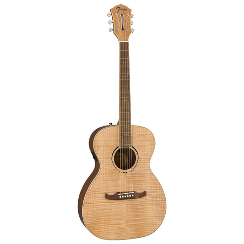 Guitarra Electroacústica Fender Cuerdas De Acero Tipo Concer Fa-235e Natural