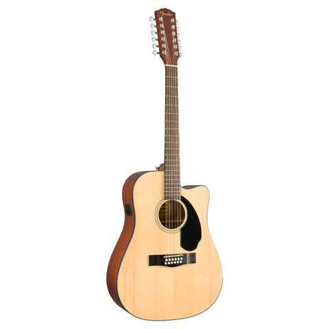 Guitarra Electroacústica Fender 12 Cuerdas Cd-60sce Natural