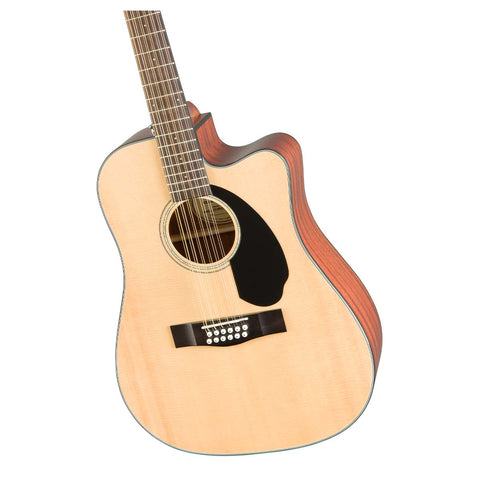 Guitarra Electroacústica Fender 12 Cuerdas Cd-60sce Natural