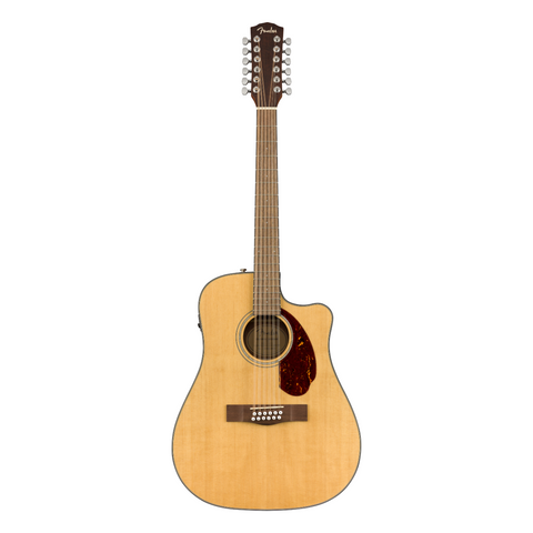 Guitarra Electroacústica Fender 12 Cuerdas De Acero Cd-140sce Natural