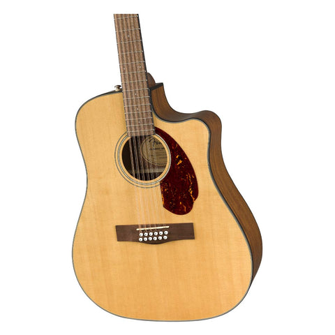 Guitarra Electroacústica Fender 12 Cuerdas De Acero Cd-140sce Natural
