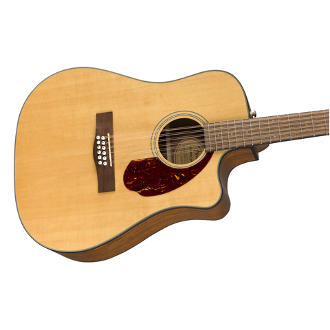 Guitarra Electroacústica Fender 12 Cuerdas De Acero Cd-140sce Natural
