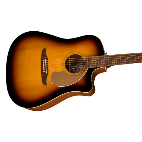 Guitarra Electroacústica Fender Redondo Player Color Sunburst