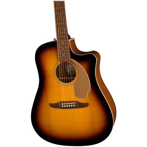 Guitarra Electroacústica Fender Redondo Player Color Sunburst