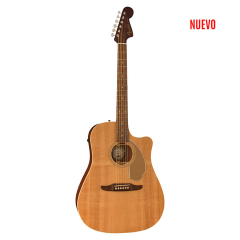 Guitarra Electroacústica Fender Redondo Player Color Natural
