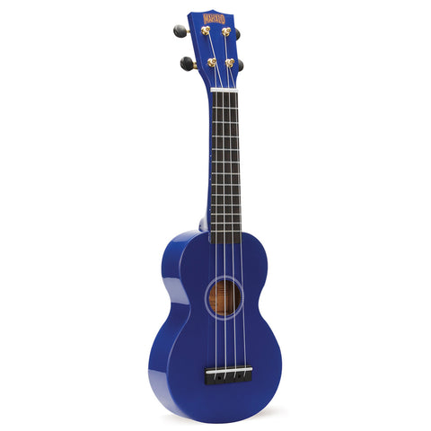UKULELE MAHALO SOPRANO MR1BK- BLUE - WITH CASE