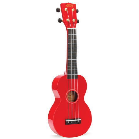 Ukulele Mahalo Soprano Rojo Incluye Accesorios