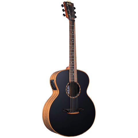 Guitarra Electroacústica Bromo Bat8me Bk Con Funda