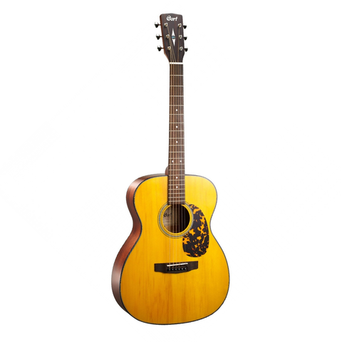 Guitarra Electroacústica Cort L300VF Con Cuerdas De Acero Natural Lacada