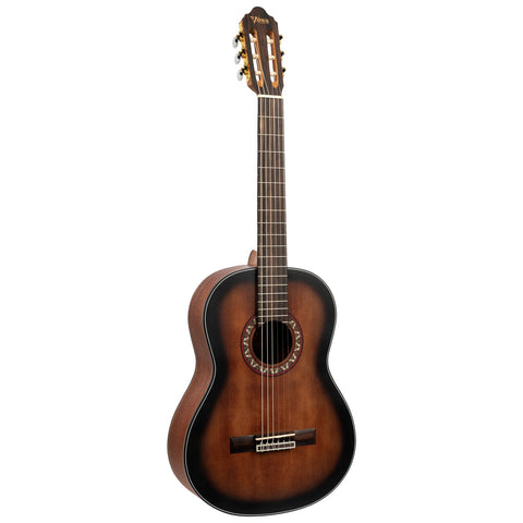 Guitarra Clásica Valencia Vc404 Hsb Historic Sunburst