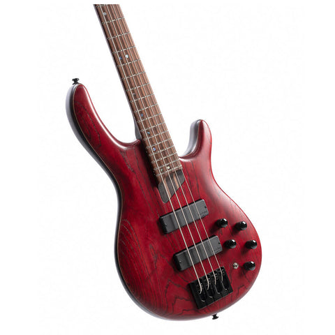 Bajo Eléctrico Cort B4 Element Rojo Burgundy