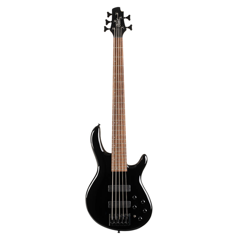 Bajo Eléctrico 5 Cuerdas C5 Deluxe Cort Negro