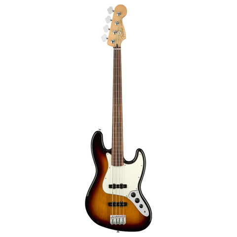 FENDER JAZZ BASS FRETLESS PLAYER SUNBURST ELECTRIC BASS