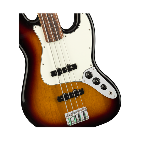 (D) Bajo Eléctrico Fender Jazz Bass Fretless Player Sunburst