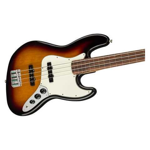(D) Bajo Eléctrico Fender Jazz Bass Fretless Player Sunburst