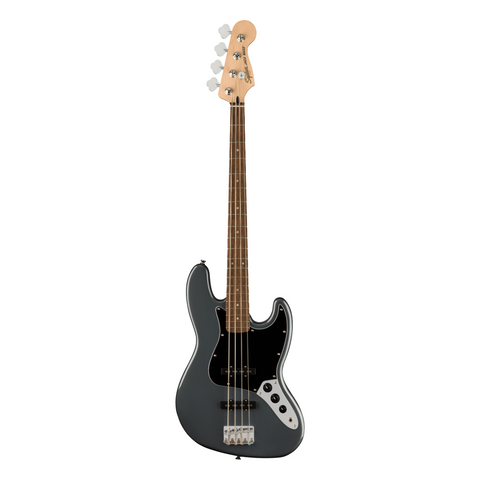 SQUIER JAZZ BASS AFFINITY ELECTRIC BASS METALLIC BLACK