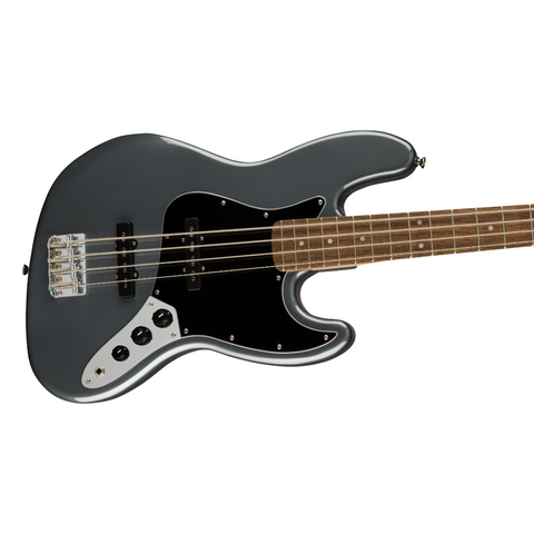 SQUIER JAZZ BASS AFFINITY ELECTRIC BASS METALLIC BLACK