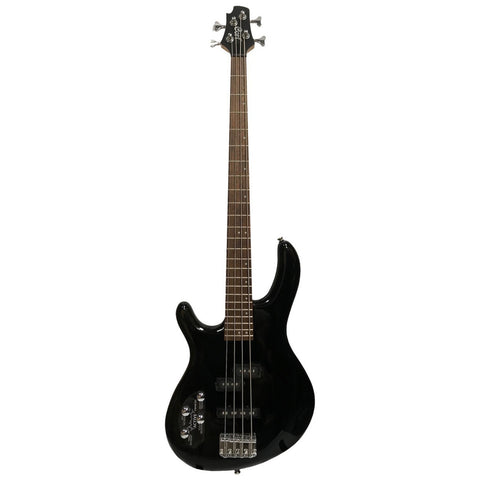 Bajo Eléctrico Zurdo Cort Action Lh Negro