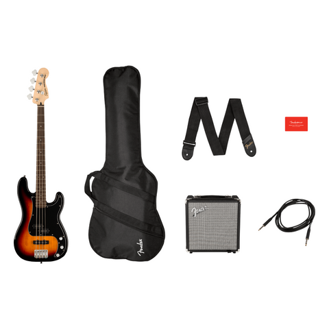 ELECTRIC BASS COMBO FENDER- SQUIER / PRECISION BASS PJ / SUNBURST