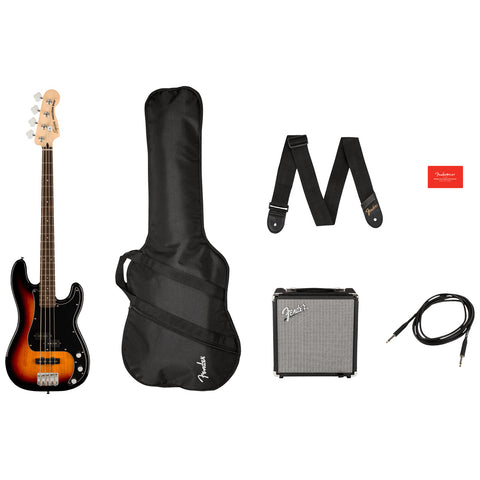 ELECTRIC BASS COMBO FENDER- SQUIER / PRECISION BASS PJ / SUNBURST