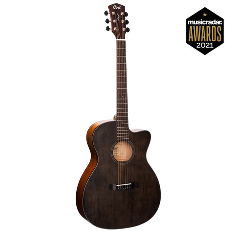 Guitarra Electroacústica Cort Core- Oc Spruce Negra Estuche