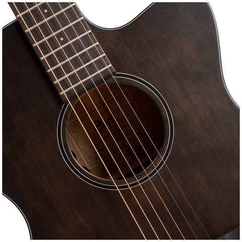 Guitarra Electroacústica Cort Core- Oc Spruce Negra Estuche