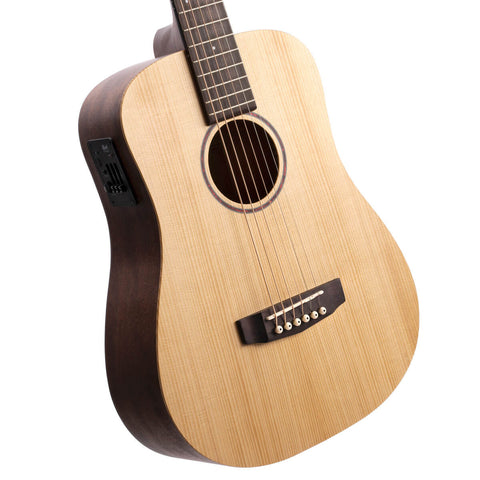 Guitarra Electroacústica Cort Earth Mini E Adirondack Con Funda
