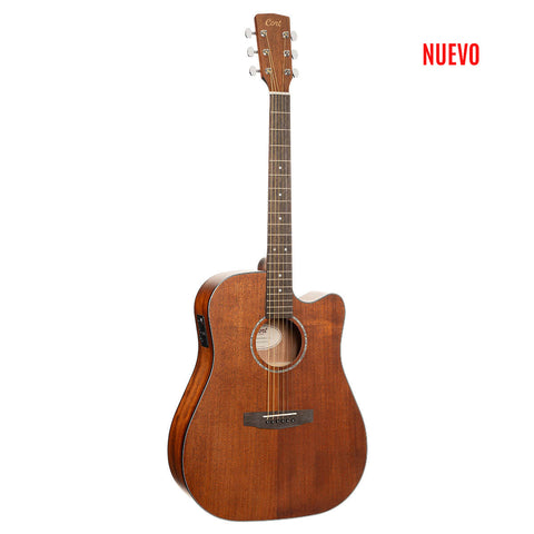 Guitarra Electroacústica Cort Cuerdas Acero Earth60mce