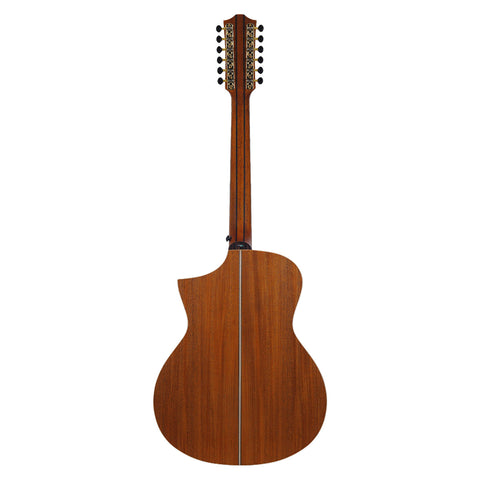Guitarra Electroacústica Bromo 12 Cuerdas Bat4ce12 Con Funda