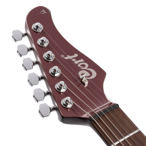 Guitarra Eléctrica Cort G300 Pro Burgundy Vivido