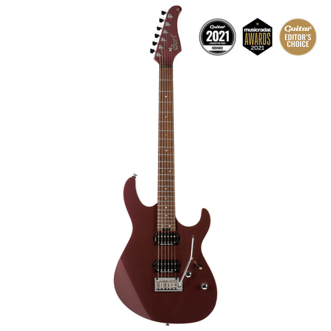 Guitarra Eléctrica Cort G300 Pro Burgundy Vivido