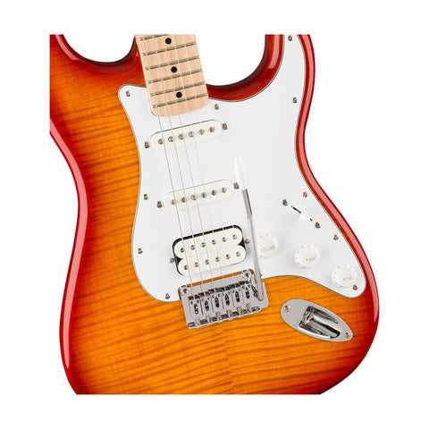 Guitarra Eléctrica Stratocaster Squier Affinity Naranja