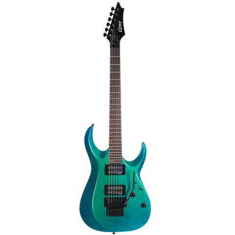 Guitarra Eléctrica Cort X300 Azul Camaleonico