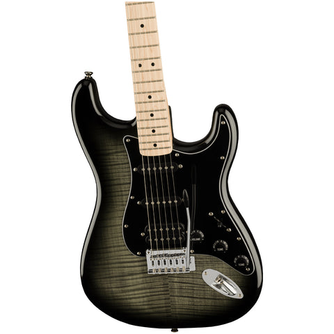 Guitarra Eléctrica Stratocaster Squier Affinity Negro Burst
