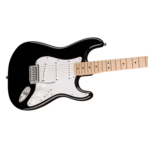 Guitarra Eléctrica En Combo Stratocarter Sonic Negra