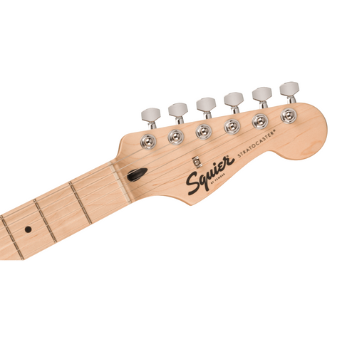 Guitarra Eléctrica En Combo Stratocarter Sonic Negra