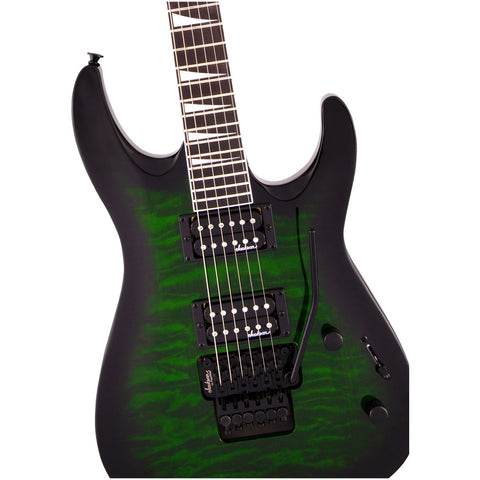 Guitarra Eléctrica Jackson Js Dinky Js32q Dka Verde Traslucido