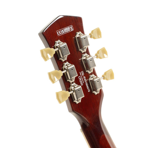 Guitarra Eléctrica Cort Cr200 Dorada Top