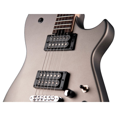 Guitarra Eléctrica Cort Manson Mbm-1- Plateado