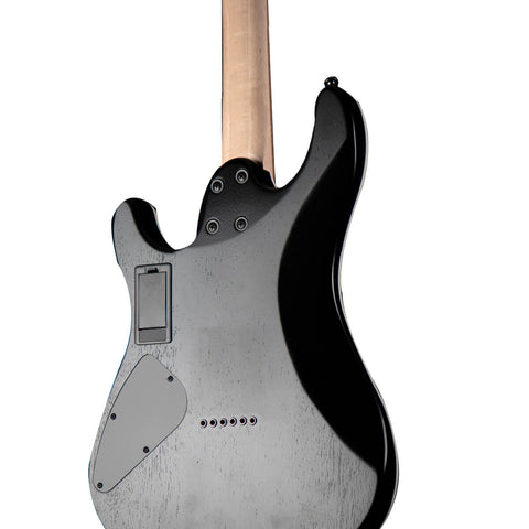Guitarra Eléctrica Cort Kx300 Etched Negra Líneas Doradas