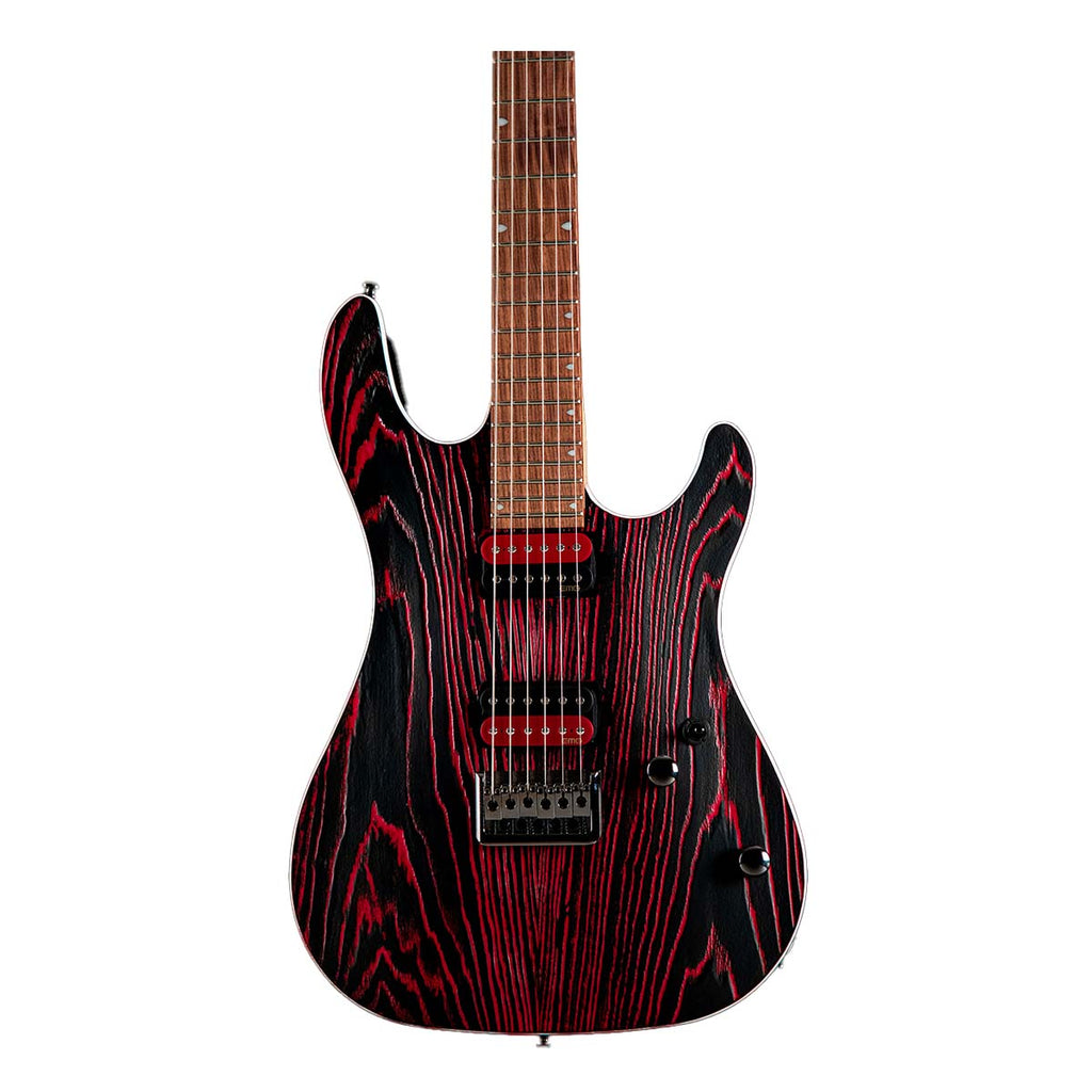 Cort kx300 etched on sale black red