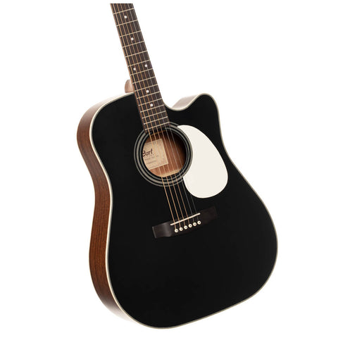 Guitarra Electroacústica Cort Mr500f-Ced Bks