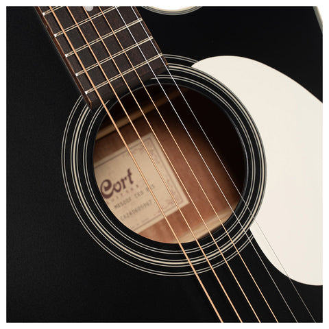Guitarra Electroacústica Cort Mr500f-Ced Bks