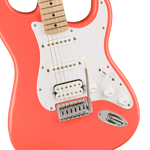 Guitarra Eléctrica Squier Stratocaster Sonic Tahitian Coral
