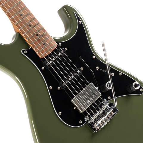 Guitarra Eléctrica G250 Se Odg Cort Verde Oliva
