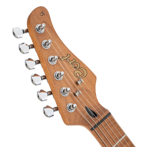 Guitarra Eléctrica G250 Se Vvb Cort Rojo Burgundy