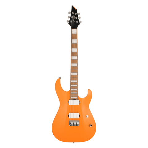 Guitarra Eléctrica Kx600 Infinite Ocs Cort Naranja Satin Con Estuche